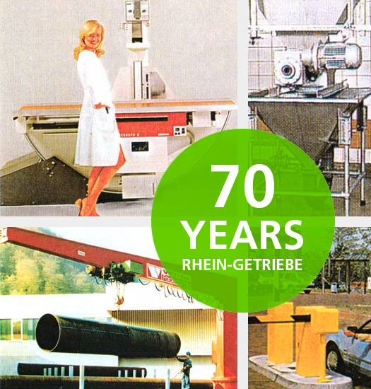70 years Rhein-Getriebe