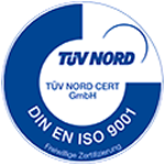 Zertifikat TÜV-Nord - DIN ISO 9001